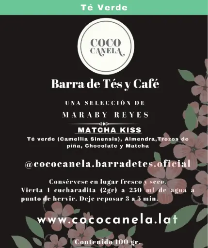 TE VERDE MATCHA KISS 100GR